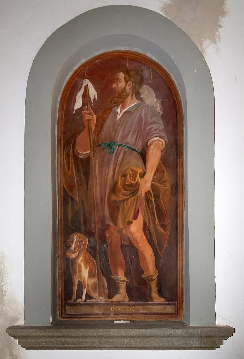 Montespertoli, tenuta di Corfecciano - Urbana, Firenze, san Rocco